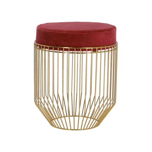 Pufa Cherrys Velvet bordó