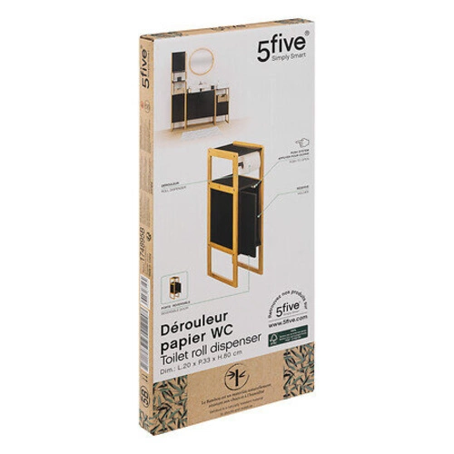 Sada koupelnového nábytku Natureo černý