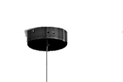 Závěsné LED svítidlo ARCTIC černé křišťálové 100 cm do obýváku a nad kuchyňský ostrůvek