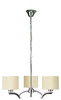 Draga 3x60W E27 krémová závěsná lampa