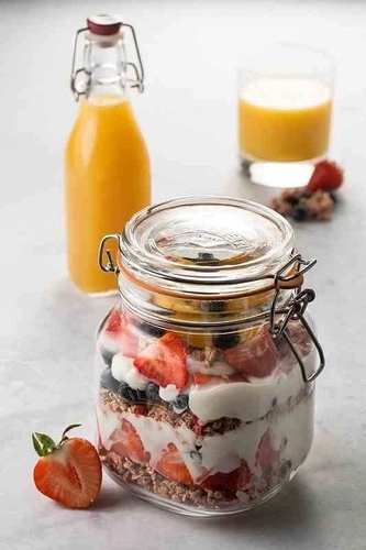 Sklenice 2l, Square Clip Top Jar KILNER