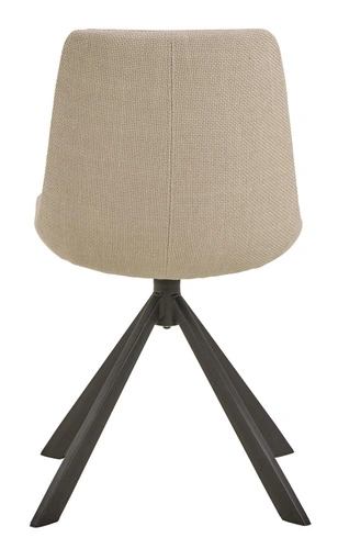 Židle Adisa béžová otočná moderní do jídelny a obývacího pokoje