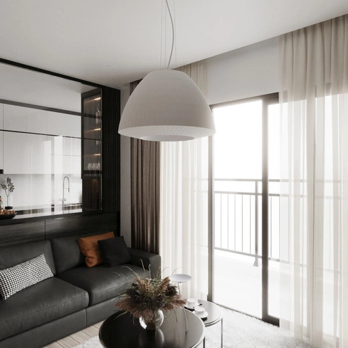 Lustr BELLA 60 moderní bílý do obýváku a jídelny stropní svítidlo 3-ramenné