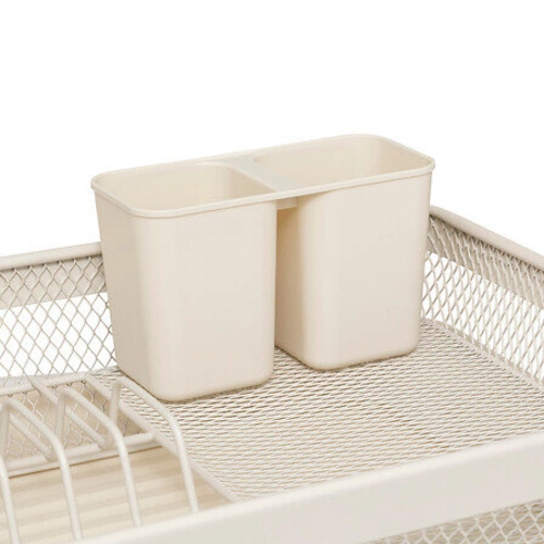 Kovový odkapávač na nádobí Mayaj béžový na pracovní desku moderní 5five simply smart 43 cm