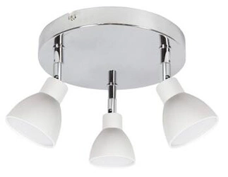 Stropní svítidlo Roy stropní svítidlo 3x5W LED cob kulatá hlava 1e s kloubovým systémem kd bílá