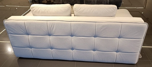 Rozkládací pohovka Mikkeli cappuccino s funkcí spaní moderní dvoumístná do obýváku