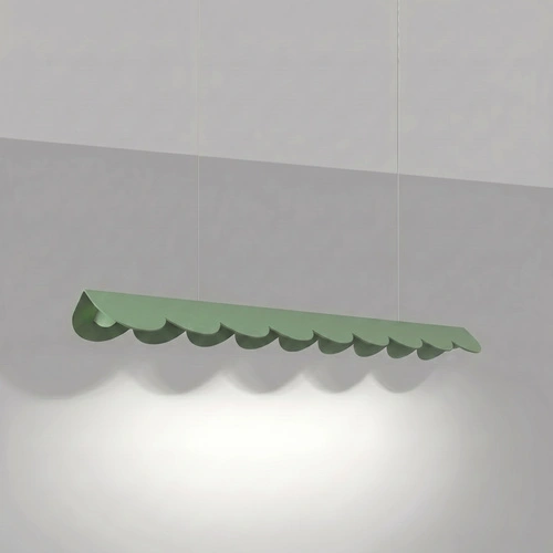 Závěsné LED svítidlo BISCUIT šalvějové nad ostrůvek nastavitelné 98,5 cm