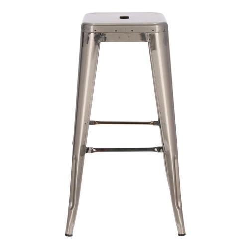 Židle barová Paris 75cm. kovová insp. Tolix Výprodej