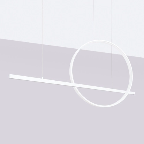 Moderní LED stropní svítidlo GLAD bílá, nastavitelná, do obýváku, kuchyně nebo nad stůl Thoro