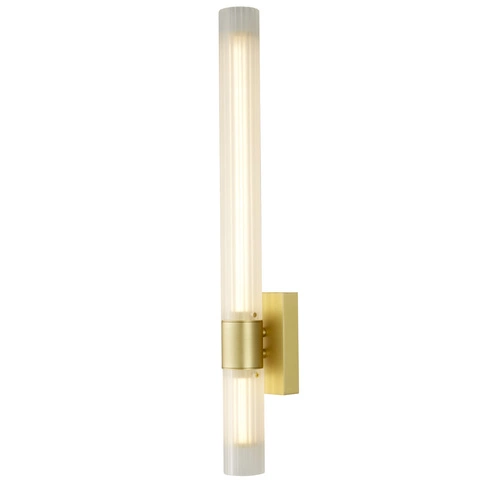 Nástěnné svítidlo SOLO LED bílé zlato 60 cm