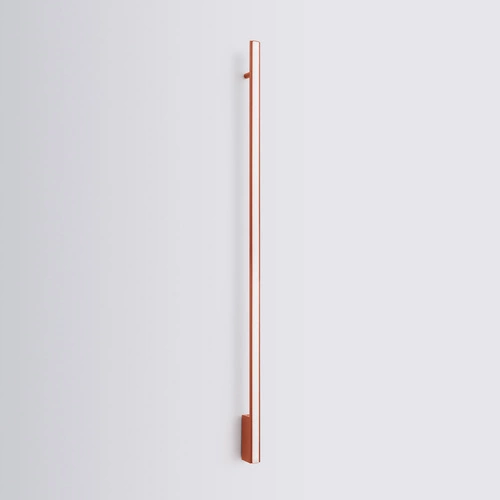 LED nástěnné svítidlo LAGOM 150 červené moderní do obýváku a ložnice hliník 150 cm