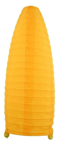 Papyrus stolní lampa papírová žlutá 40W E14