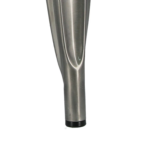 Kovová jídelní židle Paris D2.DESIGN inspirovaná Tolix, stříbrná, industriální do kuchyně a jídelny