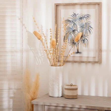 Váza Soleya 25 cm bílá