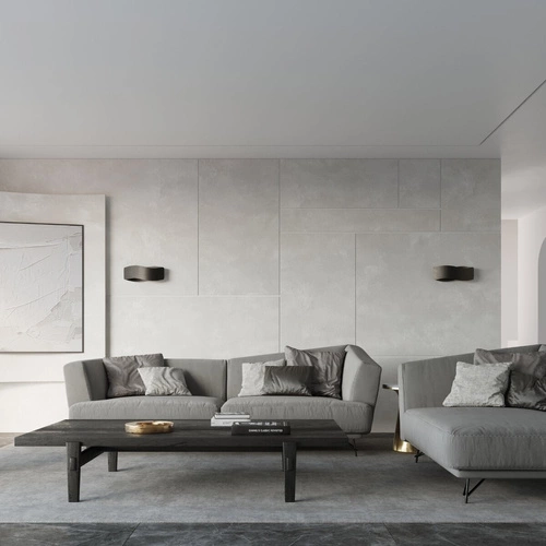 Nástěnné svítidlo Tila 30 černé moderní kovové do obýváku a ložnice Sollux Lighting