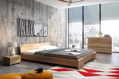 Dřevěná komoda se zásuvkami Vestre 120 cm skandinávská do obýváku a ložnice SKANDICA