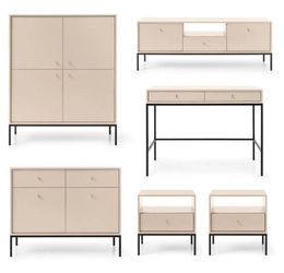 Noční stolek Evora béžový