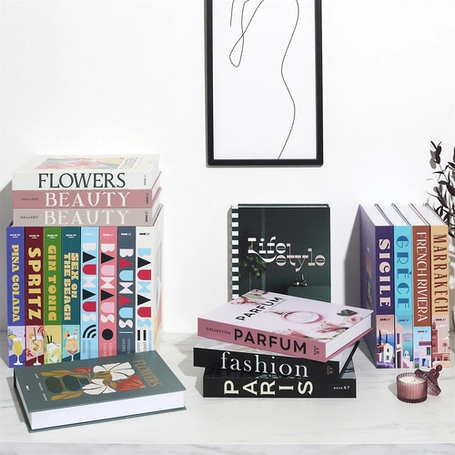 Intesi dekorativní krabice kniha Sex on the Beach mořská kartonová do obýváku