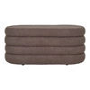 Dartford boucle bench hnědá