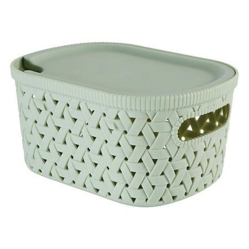 Úložný koš Tressy 2,3 l mátový polypropylen do koupelny 5five