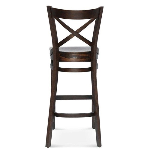 Čalouněná barová židle s opěradlem Fameg Bistro.1 skandinávský styl na míru do kuchyně 76 cm