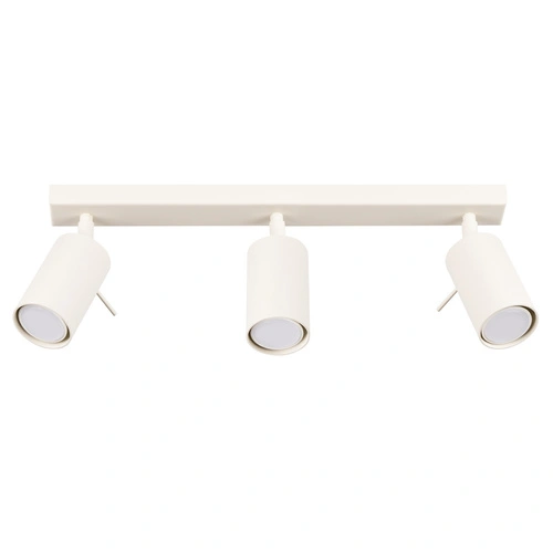 Stropní svítidlo RING 3L béžové moderní kovové do obývacího pokoje a ložnice s otočnými stínidly