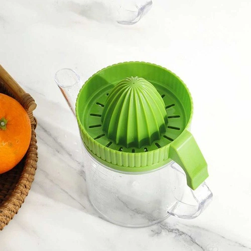 Intesi odšťavňovač na citrusy s džbánkem s odměrkou žlutá kuchyňská nádoba