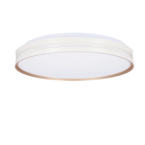 Stropní LED svítidlo Montana 40 cm bílá zlatá moderní kulaté do obýváku a ložnice