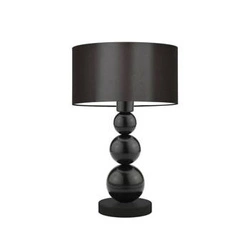Stolní lampa Honolulu stínidlo bílé stojan černý