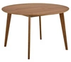 Jídelní kulatý stůl Roxby 105 cm ořech skandinávský dřevěný Actona