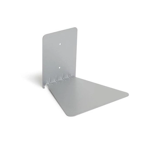 Sada 3 moderních kovových závěsných polic na knihy CONCEAL Umbra šedé do obýváku