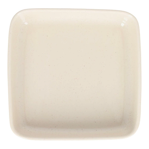Hluboký talíř Gomera bílý čtvercový