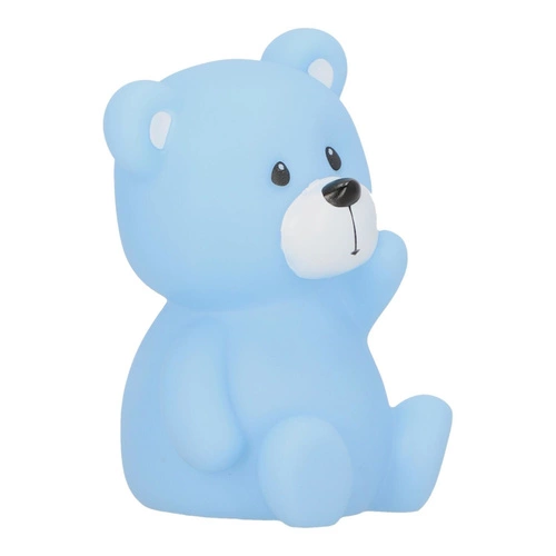 Dětská noční lampička Teddy Bear modrá moderní bezdrátová do dětského pokoje Atmosphera