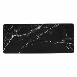 Protiskluzová diatomitová koupelnová podložka 50x120 černý mramor rychleschnoucí 5five