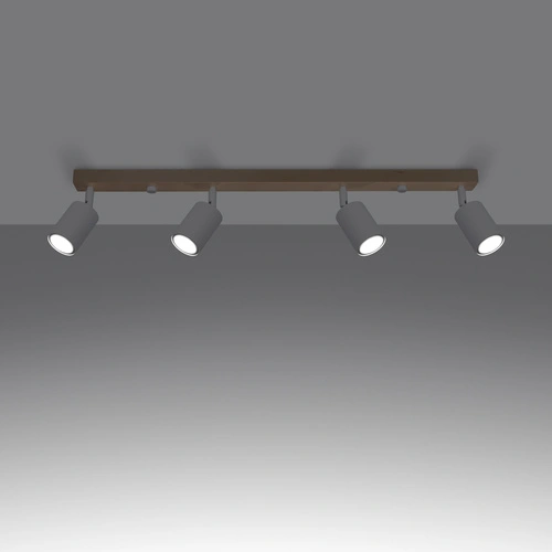 Stropní svítidlo bílé moderní VERDO 4 SOLLUX LIGHTING do obýváku a kuchyně kovové nastavitelné
