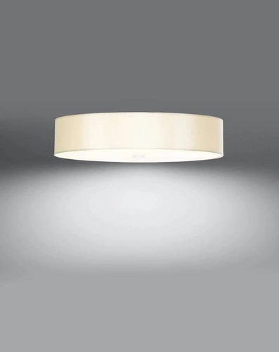 Stropní svítidlo kulaté Skala 70 bílé moderní do obýváku kuchyně a ložnice Sollux