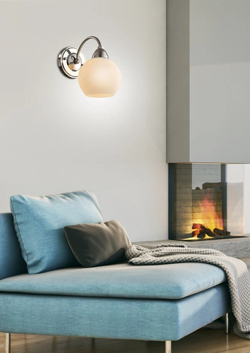 Nástěnné svítidlo Tobago 1x60W E27 satin
