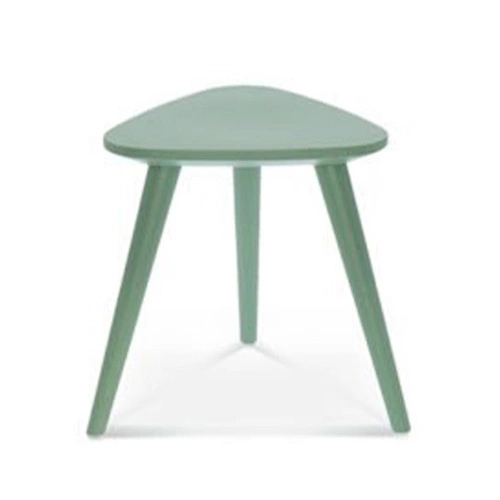 Dřevěná stolička Finn FAMEG nízká, personalizovaná do předsíně, kuchyně nebo ke kosmetickému stolku 33 cm