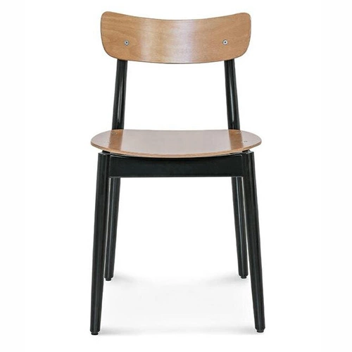 Dřevěná jídelní židle Fameg Nopp vintage s háčkem na kabelku na míru