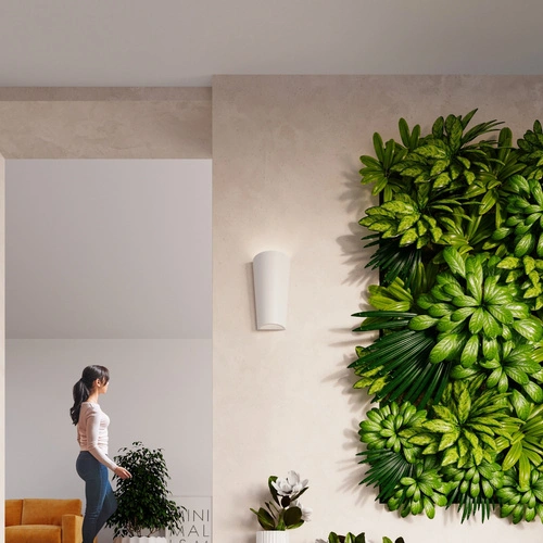 Nástěnné svítidlo LANA bílá keramická moderní do ložnice a obýváku Sollux Lighting