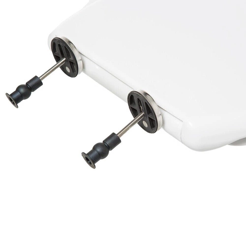 Softclose bílá pomalu padající WC sedátko moderní