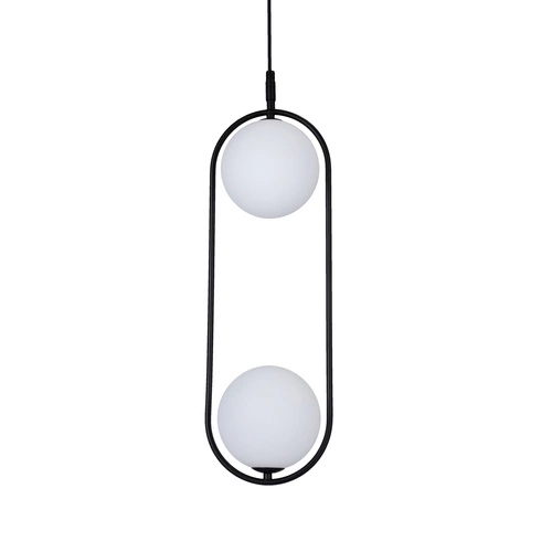 Závěsná lampa Cordel 2x28W G9 černá