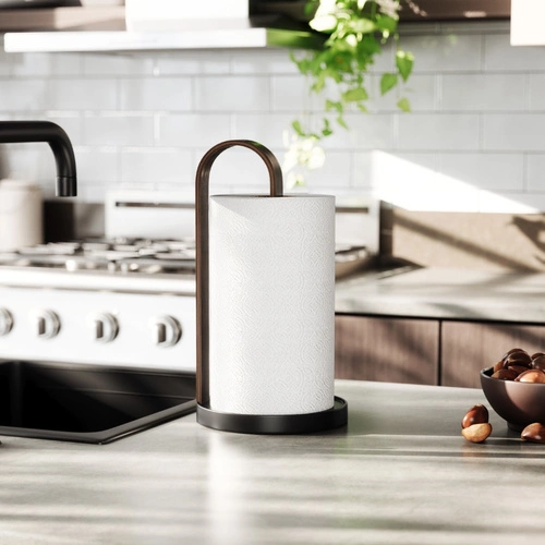 Zvonkový stojan na kuchyňské utěrkywood ořech