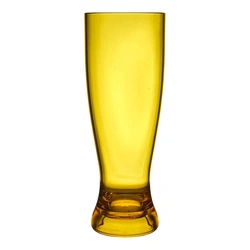 Pivní sklenice 720 ml Intesi Sky žlutá z nerozbitného polystyrenu