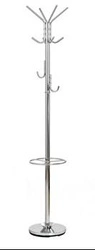 Stojanový věšák na oblečení do předsíně Chevre chrom moderní kovový Intesi 181 cm