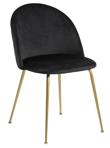 Židle Louise Black /Gold