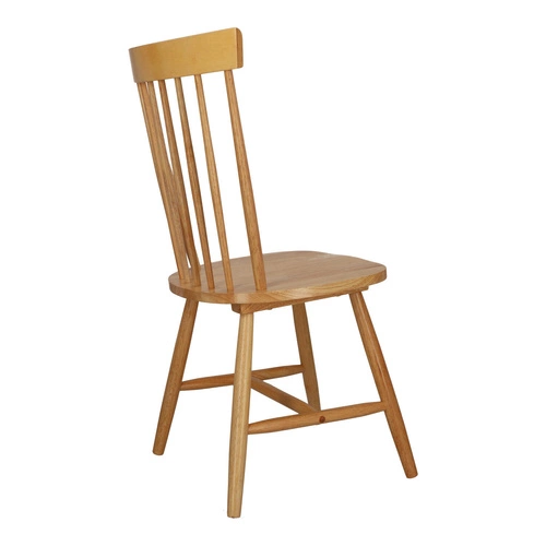 Dřevěná jídelní židle Tulno Intesi, vintage styl, přírodní barva, pohodlné opěradlo