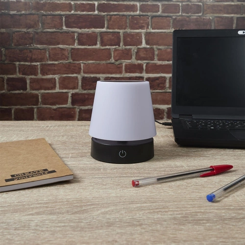 Bezdrátová dotyková noční lampa do ložnice Lumio Intesi s nastavitelnou výškou minimalistická