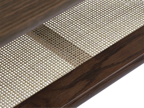 Konferenční stolek Barrali obdélníkový kouřový dub boho do obýváku