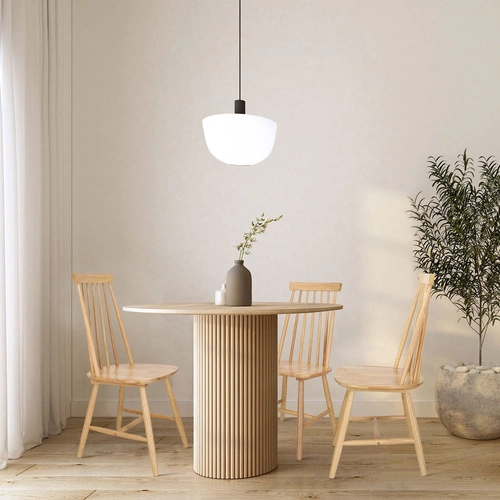 Dřevěná jídelní židle Wopy přírodní retro vintage do kuchyně Intesi